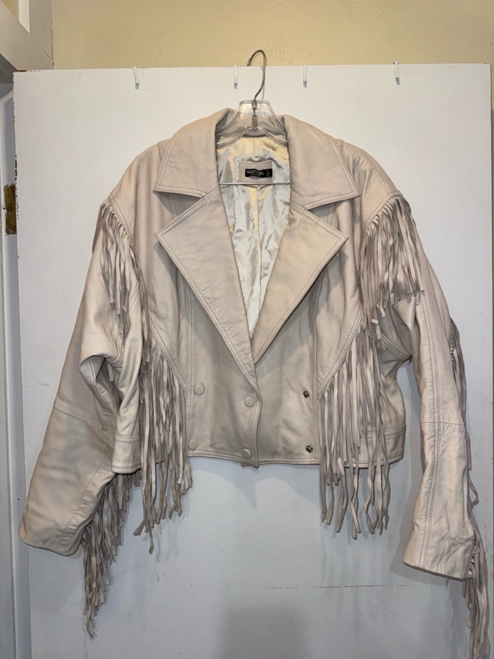 Nasty Gal - Fringed Leather Jacket